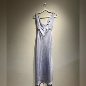 Cross-Back Midi Dress